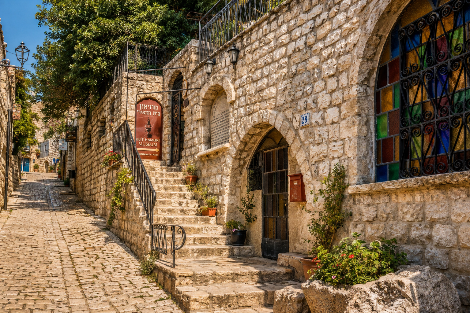 צפת – מסע בין סמטאות אבן, בתי כנסת עתיקים, אמנות ונופי הגליל
