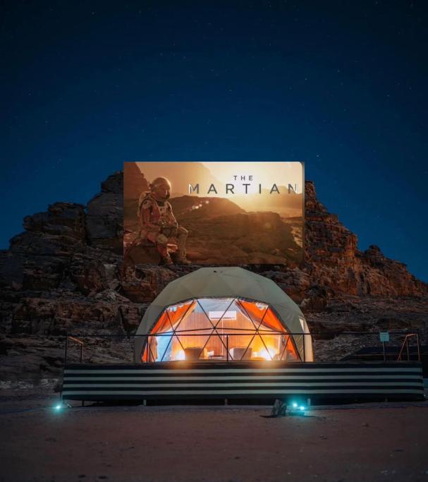 RUM MARTiN BUBBLES lUXURY CAMP באיירפוט סיטי – תצלום מקום האירוח 4 מתוך 9