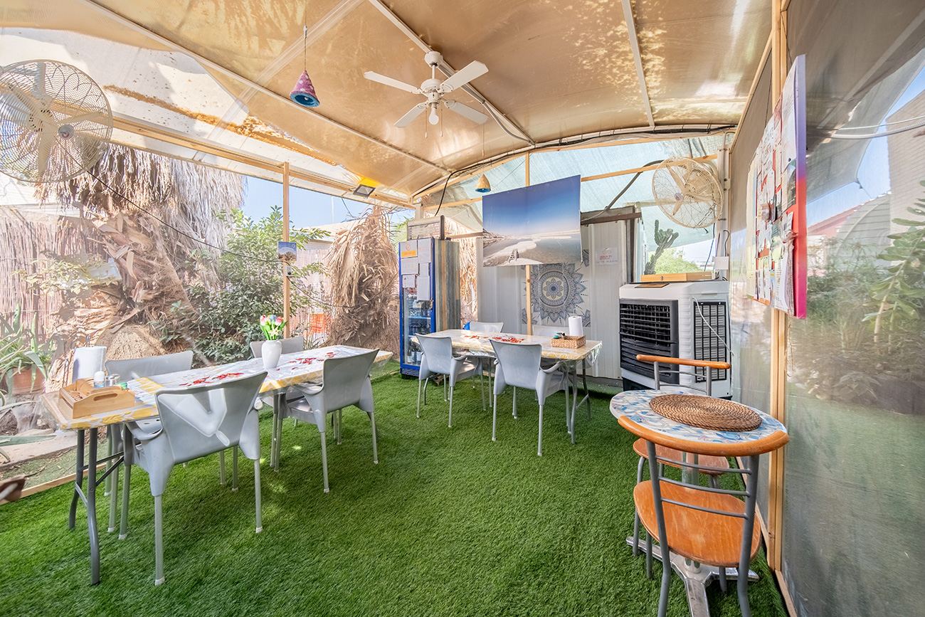 Lowest Place on Earth B&B Group Low Cost Accommodation | המקום הנמוך בעולם צימר למשפחות וקבוצות עם בריכה כלבים נוודים דיגי בחצבה – תצלום מקום האירוח 5 מתוך 9