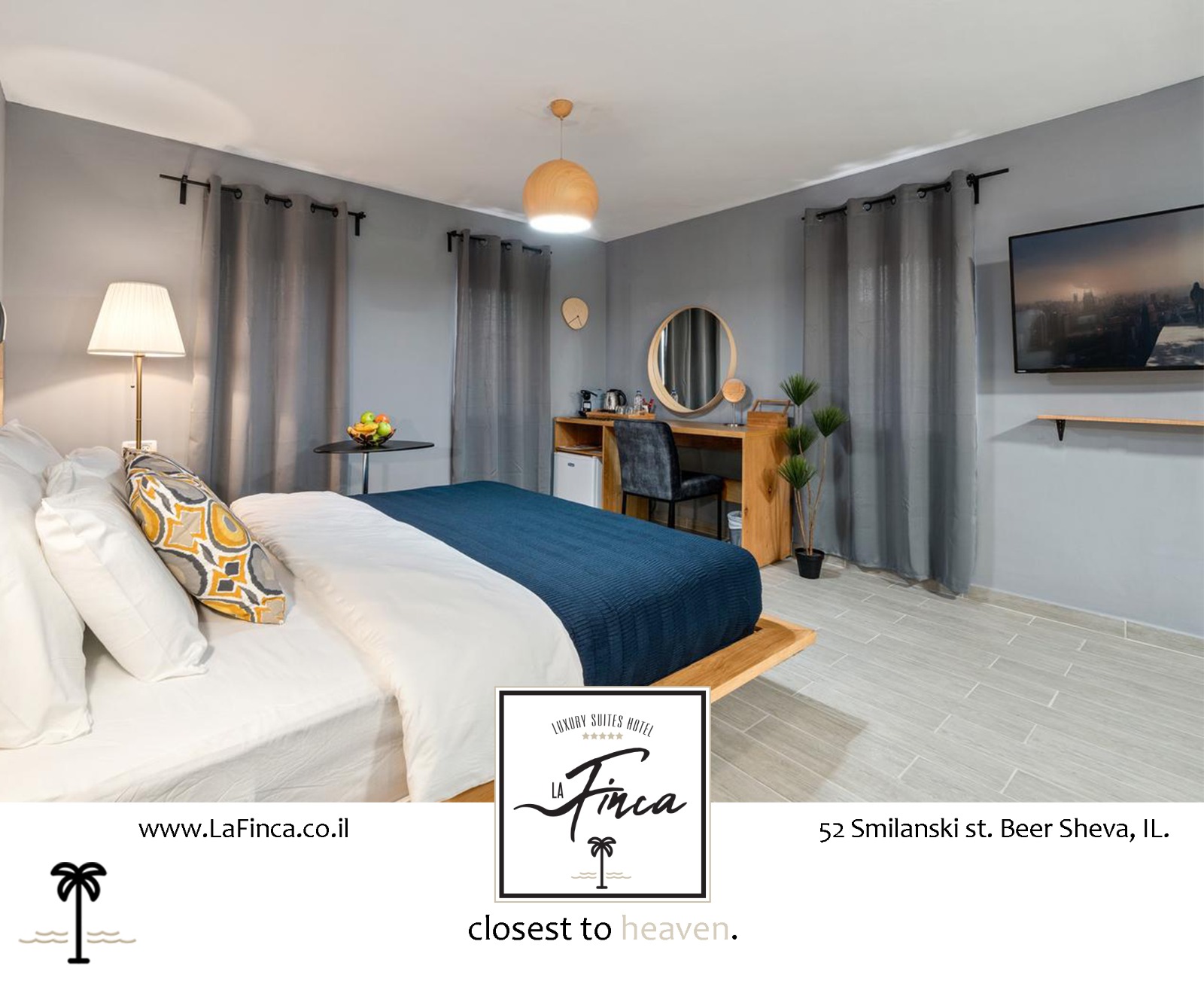 בית מלון לה פינקה באר שבע - מלון סוויטות - La Finca- Luxury Suites Hotel -Beer Sheva בבאר שבע – תצלום מקום האירוח 3 מתוך 9
